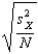<strong>Which of the following is the formula for the in a single-sample t-test?</strong> A) B) C) D)
