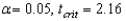 <strong>A two-tailed t-test was conducted for and .Using was compared to .What is the correct 95% confidence interval for ?</strong> A) B) C) D)A confidence interval should not be constructed because the t-test was not significant.