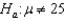 <strong>Which of the following null hypotheses would require using a two-tailed test?</strong> A) B) C) D)
