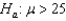 <strong>Which of the following null hypotheses would require using a two-tailed test?</strong> A) B) C) D)