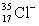 <strong>Ions can be formed from atoms by losing or gaining electrons.Select the alternative that states the correct number of protons,neutrons,and electrons in .</strong> A)17 protons,18 neutrons,16 electrons B)17 protons,18 neutrons,18 electrons C)18 protons,17 neutrons,19 electrons D)17 protons,36 neutrons,17 electrons