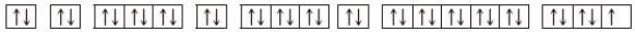 <strong>Choose the correct orbital diagram for arsenic.</strong> A) B) C) D)