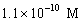 <strong>A solution of a strong base has a pH of 11.The concentration of hydronium ions in this solution is</strong> A)11 M B) C) D)