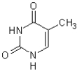 <strong>The following structure corresponds to </strong> A)adenine. B)guanine. C)thymine. D)cytosine.
