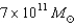 <strong>If we found gas at the edge of the disk of the Milky Way at a distance of 50,000 light-years from the center,which rotated in a circular orbit with a velocity of 300 km/s,what would be the total mass enclosed within this radius?</strong> A) B) C) D)