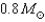 <strong>A Type I supernova occurs when a white dwarf exceeds a mass of __________.</strong> A) B) C) D)