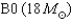Calculate the main-sequence lifetimes of the following stars of different spectral types: , , , ,and .What trend do you notice in your results?