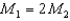 The ratio of masses of stars in a binary system is simply inversely proportional to the ratio of velocities:   .Therefore,   .Using Kepler's third law,we can calculate the sum of the masses:   .Solving for the individual masses gives   ,and   .