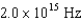 <strong>Light with a wavelength of 600 nm has a frequency of</strong> A) . B) . C) . D) .