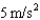 <strong>If a 100-kg astronaut pushes on a 5,000-kg satellite and the satellite experiences an acceleration of ,what is the acceleration experienced by the astronaut in the opposite direction?</strong> A) B) C) D)