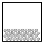 <strong>Which of the following images could describe an element at the atomic level?</strong> A) B) C) D)none of the images E)all of the images