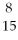<strong>If a neutral element has 8 neutrons and 7 electrons, which expression correctly identifies the element?</strong> A) N B) O C) O D) O E)cannot tell from information given