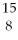 <strong>If a neutral element has 8 neutrons and 7 electrons, which expression correctly identifies the element?</strong> A) N B) O C) O D) O E)cannot tell from information given