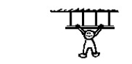 <strong>Figure N-3 If an 800-N man hangs motionless from four vertical strands of rope, then the tension in each strand of rope is</strong> A)0 N B)200 N C)400 N D)800 N Which results in a net force on the man of E)0 N. F)200 N. G)400 N. H)800 N.