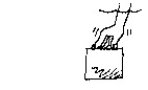 Figure M-4 -A certain force is required to keep a block of wood 1 m beneath the surface of water. The force required to keep it 2 m deep is