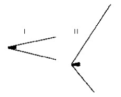 Figure S-3 -A V-shaped bow wave is produced when a boat moves