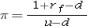 <strong>Under the binomial model,which of the following equations represent the risk-neutral probabilities for the up move? (u = ratio of next period's share price to this period's price if the up state occurs,d = ratio of next period's share price to this period's price if the down state occurs,r<sub>f</sub> = risk-free rate.)</strong> A) B) C) D)
