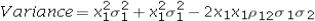 <strong>Which of the following is the correct mathematical expression for variance?</strong> A) B) C) D)