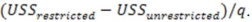 <strong>The numerator of the appropriate test statistic for testing for the joint significance of a subset of independent variables is</strong> A) B) C) D)