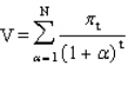 <strong>A valuation model that explicitly accounts for risk can be written as:</strong> A) B) C) D)