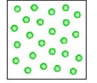 <strong>MATCHING Use the pictures below to answer the following questions. Which figure above depicts a heterogeneous mixture?</strong> A) B) C) D)