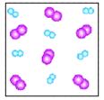 <strong>MATCHING Use the pictures below to answer the following questions. Which figure above depicts a heterogeneous mixture?</strong> A) B) C) D)