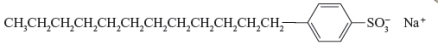 <strong>Suppose the following conversion could occur. Which of the following would correctly describe this conversion? </strong> A) The reactant is nonbiodegradable. B) Both represent detergent molecules. C) The product can be broken down by microorganisms. D) All of the above are correct.