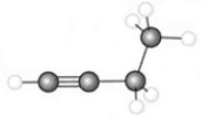 <strong>The hydrocarbon represented by the following model would be called </strong> A) unsaturated. B) aromatic. C) an alkene. D) all of the above