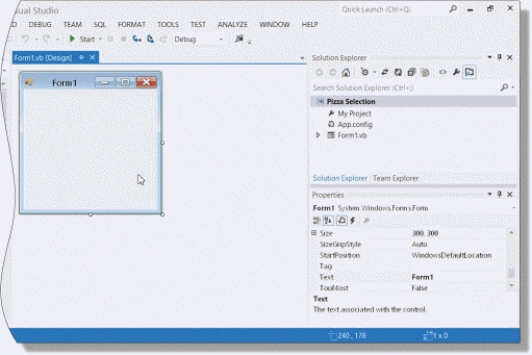 When an object is selected in Visual Studio,as shown in the accompanying figure,____________________ and a heavier border appear on the outer edges of the object.
