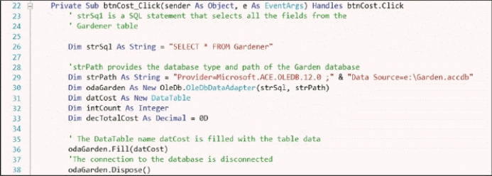 A database should be used in ____________________ form,with the procedure shown in the accompanying figure,in order to minimize the use of computer and network resources.
