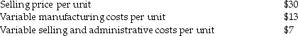<strong>Dakota Company has been producing and selling 42,000 hats a year.The Dakota Corporation has the capacity to produce 52,000 hats.The following data is available: If a special order is accepted for 10,000 hats at a price of $25 per unit,net income would ________.</strong> A)increase $90,000 B)increase $50,000 C)increase $120,000 D)decrease $24,000