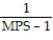 <strong>A general formula for the multiplier is</strong> A) B) C) D)