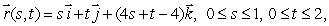 Let and S be parametric surface oriented upward. Use the formula for a flux integral over a parametric surface to find .