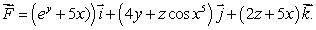 Let Calculate the flux , where S is the sphere (x-2)<sup>2</sup> + (y-3)<sup>2</sup> + z<sup>2</sup> = oriented inward.