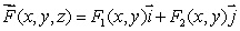 Below is a picture of the vector field from above. Match the value of curl with one of the following values: