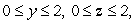 Compute the flux integral of the vector field through the square in the yz-plane, oriented so that the normal vector points in the direction of the x-axis.