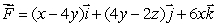 Compute the flux of the vector field through the surface S, where S is the part of the plane z = x + 2y above the rectangle oriented upward. What is the answer if the plane is oriented downward?
