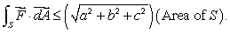 Let be a constant vector field and S be an oriented surface. Show that
