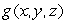 Suppose that S is the surface which is a portion of the graph of a smooth function over a region R in the xy-plane, oriented upward.Consider the vector field . Find so that .