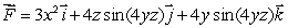 If , compute where C is the curve from A(0, 0, 3)to B(2, 1, 5)shown below. Hint: messy computation can be avoided.