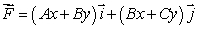 Consider the vector field for certain constants A, B and C. Show that is path-independent by finding its potential function.