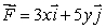Let and be two 2-dimensional fields, where and Let C<sub>1</sub> be the circle with center (2, 2)and radius 1 oriented counterclockwise. Let C<sub>2</sub> be the path consisting of the straight line segments from (0, 4)to (0, 1)and from (0, 1)to (3, 1). Find the line integral Use pi to represent if necessary.