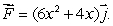 Let be the vector field Find where C is the line from (0, 0)to (4, 4).