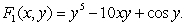 Let Find a function , such that is a gradient field.