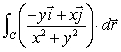 On an exam, students were asked to evaluate , where C is the circle centered at the origin of radius r: .One student wrote: Since Using Green's Theorem, . Do you agree with the student?