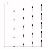 <strong>Let f(x, y)be a function that depends on only one of the variables, that is, of the form f(x, y)= g(x)or f(x, y)= g(y). Could the following picture be the gradient of f? </strong> A)No B)Yes C)Not possible to say