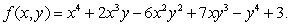 Consider the function Check that (0,0)is a critical point of f and classify it as a local minimum, local maximum or saddle point.