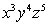 Determine three positive numbers x, y, z that maximize under the condition x + y + z = 17.