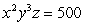 Find three numbers x, y, and z, such that and is minimal.What is this minimal sum?