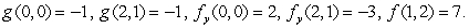 Suppose f(x, y)is a function of x and y and define Find given that and